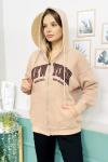 158892 Kapsonlu Sardonlu Sweatshirt